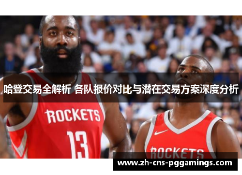 哈登交易全解析 各队报价对比与潜在交易方案深度分析